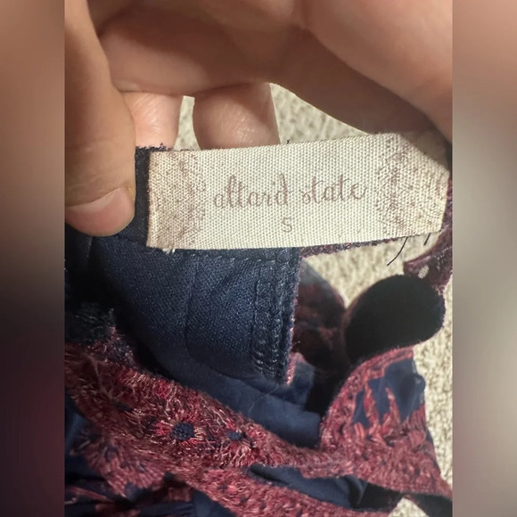 Altar'd State Blue and Red Halter Maxi Mesh dress size S - Picture 8 of 11